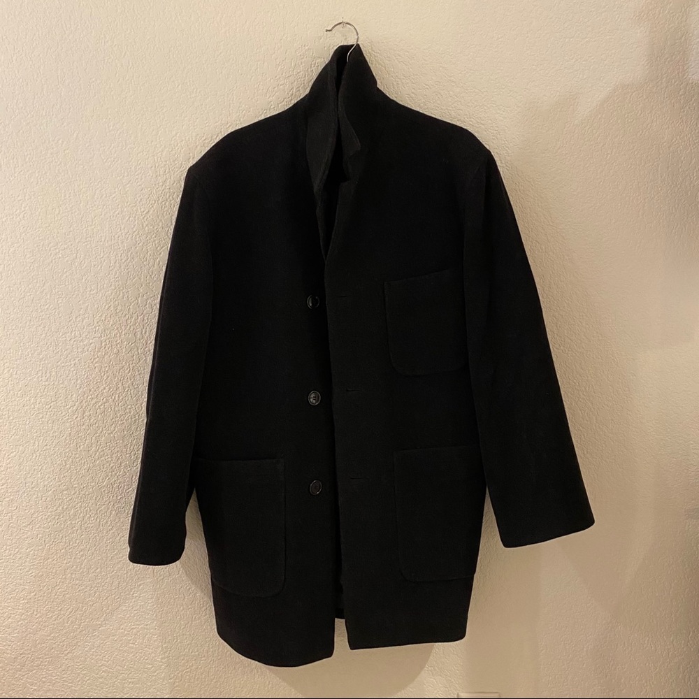 Barracuta Black Trench Coat